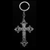 Chaveiro Cruz Longa Espada Criativo Casal Fivela de Mochila Pingente Fivela de Bolsa Escolar Chaveiro Personalizado Argola de Chaveiro
