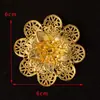 Accesorios DIY Hechos a Mano Accesorios para el Cabello de Disfraz Antiguo Estilo Antiguo Flor de Palacio Multicapa Pinza para el Cabello de Chapa de Hierro Tridimensional Materiales Piezas de Metal