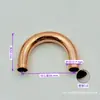 Soldadura de Tubería de Cobre en Forma de U Engrosada con Doblez Pequeño en U a 180 Grados, 7-54mm Accesorios de Refrigeración para Aire Acondicionado
