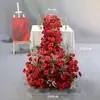 Arreglos florales para fiestas de cumpleaños, flores de mesa tipo cascada, guirnaldas de flores colgantes, exhibiciones decorativas para ventanas, arreglos florales colgantes, flores para decoración de bodas y compromisos