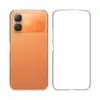 Adequado para Capa de Celular Transsion Infinix Smart 20, Cobertura Completa com Recortes Precisos, Capa Protetora TPU Ultra Fina Hot70 Anti-Amarelamento