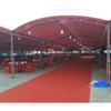 Atividade de Fornecimento Imediato Tenda de Vinho Guarda-sol Casamento Guarda-sol ao Ar Livre Tenda de Vinho Dobrável Evento de Casamento Vermelho e Branco Toldo de Empurrar e Puxar