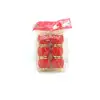 Tambor de Navidad Decoraciones para Árbol de Navidad 3/4/5/6cm Tambor de Navidad de Terciopelo Rojo Decoración Navideña Regalos