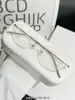 Gafas sin montura estilo deseo puro aprobadas por influencers para mujer, versátiles y de lujo ligero, gafas anti luz azul, se pueden equipar con lentes graduados