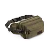 Nova Bolsa de Cintura Casual em Lona para Homens, Bolsa Multifuncional de Peito para Obra, Resistente ao Desgaste, Grande Capacidade, Bolsa de Caixa Registradora