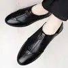 [100% piel de vaca] procesamiento especial de liquidación talla defectuosa zapatos de piel zapatos de hombre zapatos de vestir casuales suela suave zapatos antideslizantes