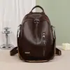 Comercio exterior transfronterizo, mochila de mujer estilo retro, nueva mochila casual de moda para estudiante, mochila de viaje popular de gran capacidad