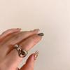 Anillo Abierto de Marca Suspiro Signo de Interrogación para Mujer 2023 Nuevo Moda Coreana Nicho Estilo Simple Diseño Personalizado Anillo