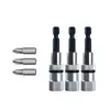 Adaptador de Broca de 1/4" Transfronterizo Caña Hexagonal de 6.35mm Adaptador de Broca Magnética para Destornillador 65mm Rápido H