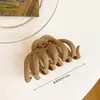 Presilha Grande para Cabelo, Presilha de Cabelo Extra Grande de Abóbora, Piranha Larga para Cabelos Grossos, Grampo Grande para a Nuca de Mulheres
