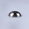 Manija de Botón Pequeño Redondeada Semiredonda Moderna Simple de Concha Cajón de Gabinete de Medicina China Dorado Negro Blanco Manija Nórdica Retro