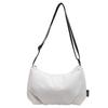 Bolsa de Tela Estilo Japonés Estilo Adolescente Moderna Cool Combinable 2024 Verano Nueva Gran Capacidad Estilo Coreano Hombro Cruzado Tote Bag para Mujeres