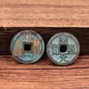 Venta al por mayor de fábrica de varias monedas antiguas de latón, Kaiyuan Tongbao, monedas Tianshi Shan Gui, monedas antiguas y accesorios para joyería del Dios de la Riqueza