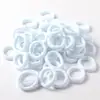 Tiara Básica Colorida Personalizada de 3cm Simples Ins Cordinha de Cabelo Infantil K-Style Elástico de Cabelo Elástico de Cabelo Branco