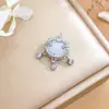 Colgante Nuevo Estilo Chino Cerradura Auspiciosa de Longevidad Accesorios para Joyería DIY Estilo Ins Simple Versátil Accesorios de Collar Suaves para Mujeres