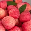 Enviado da origem Maçãs Fuji Vermelhas frutas frescas da estação núcleo de açúcar de rocha crocante de primeira classe doce caixa inteira frete grátis