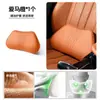 Almohada de Apoyo para el Cuello para Reposacabezas de Coche Almohada para el Cuello de Asiento de Coche Asiento del Conductor Ergonomía para Conducir Transpirable Perforada Universal para Todas las Estaciones