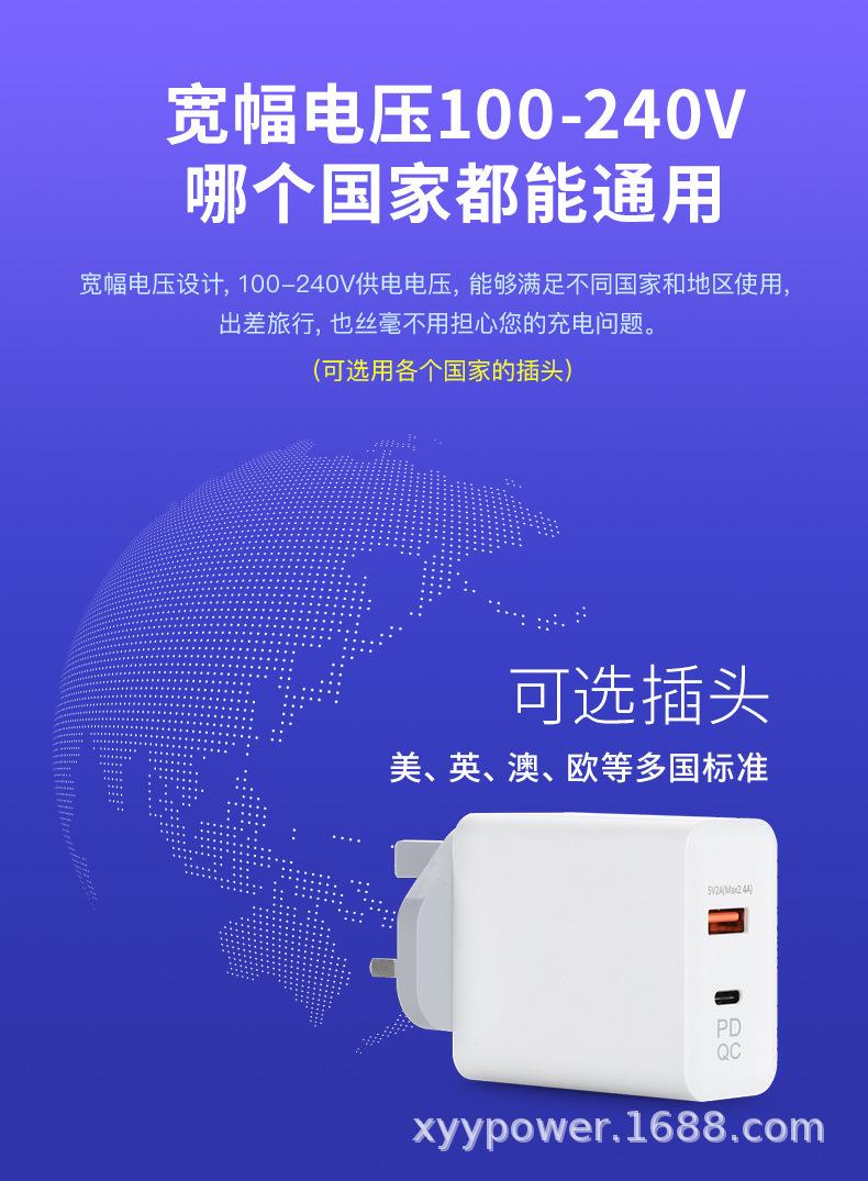 PD45W英规C+A口