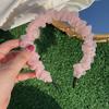 Diadema de organza estilo francés fresco, romántica, plisada, estilo hada, para niña, combinable con todo, estilo Mori famoso en Internet, para salir, súper hada vintage