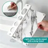 Nuevo producto transfronterizo: Alfombrilla absorbente de tierra de diatomeas para lavabo, alfombrilla de secado rápido para encimera de baño, pequeño soporte para cepillo de dientes eléctrico