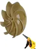 Acessórios para soprador de bateria de lítio impulsor de ventilador 10 peças coletor de pó lâmina de ventilador de turbina universal furo interno redondo profundidade 26 mm