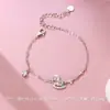 Colar Cavalo de Balanço Estrela Pônei Prata Pura S999 Original Qianjia Pulseira Sonho Brincos Fofos Joias Dropshipping