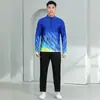 Conjunto de Uniforme de Fútbol de Manga Larga, Uniforme de Entrenamiento de Otoño e Invierno para Niños, Camiseta de Competición para Hombre, Uniforme de Equipo, Ropa Deportiva para Correr y Fitness para Adultos