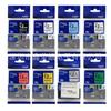 Brother Brothers Etiqueta Original Cinta TZE-521 Azul Negro TZe-531/541/551/561