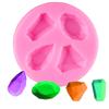 Molde de Silicone Flip Formato de Gema de Diamante Açúcar Decoração de Bolo de Chocolate Molde para Assar