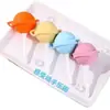 Forma de Sorvete para Crianças, Forma Pequena de Picolé de Verão, Forma de Pirulito de Silicone Macio, Bandeja de Gelo Mini Sorvete Caseiro Picolé