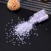 Materiais para artesanato DIY: pétalas de flor de cerejeira, lantejoulas, nail art estilo japonês, glitter para resina e preenchimento de areia líquida