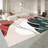 Tapete de Chão para Sofá de Luxo Leve e de Alta Qualidade, Tapete Estilo Creme para a Sala de Estar, Tapete Espesso Estilo Francês para o Quarto ao Lado da Cama, Tapete Resistente a Manchas