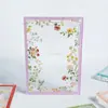 Portatarjetas Acrílico Valle de Flores del País de los Sueños Exhibición y Almacenamiento de Tarjetas Fotográficas Polaroid de 3 Pulgadas Accesorios para Fans
