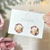 Aretes de Perlas Barrocas de Plata Esterlina S925, Aretes Femeninos y a la Moda, Aretes de Alta Gama, Regalos de Vacaciones para Novias