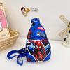 Nova Bolsa Transversal Infantil Europeia e Americana para Meninos Atacado Desenho Animado Homem-Aranha Bolsa Transversal Menininha Patrulha Canina Bolsa de Peito Infantil