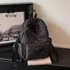 Mochila Gypsophila para Mulheres, Estilo Nicho Tendência, Lantejoulas Estilo Coreano Único Simples Design Não Lotado, Mochila Fofa para Meninas