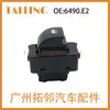 Adecuado para Interruptor de Elevalunas de Vidrio Importado Peugeot 207 Citroen C3 6490.E2 6490.Qk