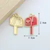 Fabricante Joyería para el Día de San Valentín Accesorios Venta al por mayor en stock Aleación Hecho a mano Fábrica de Joyería DIY Joyería DIY con Goteo de Aceite Accesorios