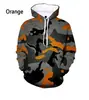 Sudaderas con capucha largas para hombre y mujer, nuevas de otoño e invierno, con estampado de camuflaje, sudaderas casuales de moda para exteriores