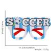 Gafas de Aficionado para el Mundial 2026 en Estados Unidos, Canadá y México, Accesorios para Animar, Decoraciones de Fiesta Temáticas de Fútbol, Accesorios para Fotos