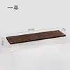 Suporte de Exibição em Escada de Madeira de Nogueira Rack de Armazenamento de Exibição de Brinquedo Blind Box Figura Prateleira de Ornamento Suporte de Exibição em Acrílico