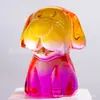 Cristal Artificial 12 Animales del Zodiaco Perro, Buey, Tigre, Conejo, Dragón, Serpiente, Caballo, Oveja, Mono, Gallo, Rata, Cerdo Manualidades para Sala de Estar Decoración del Zodiaco