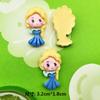 Desenho Animado Princesa Brilhante Sereia Menininha diy Acessórios de Resina Cola de Creme Capa de Celular Acessório de Cabeça Grampo de Cabelo Patche
