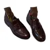 Mocassins femininos retrô, sem cadarço, com aumento interno de 6cm de altura, salto baixo, estilo britânico, bico redondo, sapatos pequenos