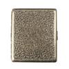 Pitillera de Metal Grabado para 20 Cigarrillos Retro Portátil con Tapa Abatible Creativa a Prueba de Presión y Humedad Bronce Pitillera para Hombre