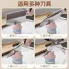 Sacapuntas de Ventosa para Helado, Nueva Herramienta Multifuncional de Afilado Rápido para Uso en la Cocina, Herramienta de Afilado Fino para Tijeras y Cuchillas