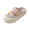 Zapatos Croc Baotou Zapatos de Verano para Mujer de Suela Gruesa para Exterior Celebridad de Internet Eva Pantuflas de Playa para Interior Verano Perezoso Medio Zapato de Verano