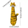 Nuevo producto transfronterizo: Jarrón QuirkyCat Hecho a Mano - Jarrón de gato peculiar hecho a mano para tiendas independientes