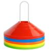 Discos Marcadores para Treinamento Físico, Cones Marcadores de Obstáculos para Futebol e Basquete, Boca Redonda, Boca de Flor