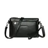 Bolsa de Hombro Cruzada de Cuero Suave de Moda Tendencia 2026 Nuevo Modelo de Comercio Exterior Transfronterizo para Mujer con Múltiples Capas para Monedas y Teléfono